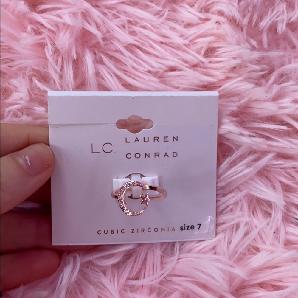 LAUREN CONRAD ROSE GOLD RING